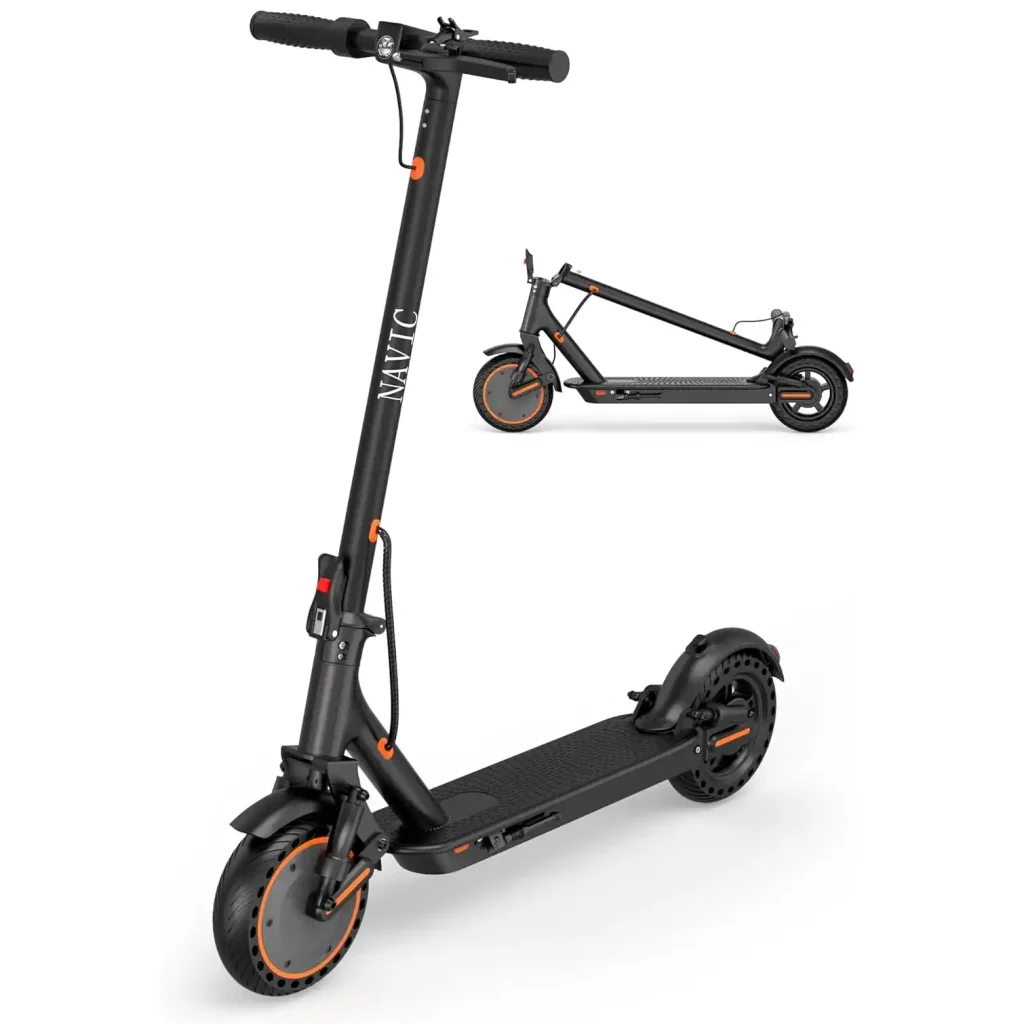 navic electric scooter 500w long range performance model